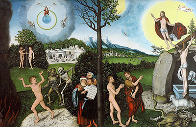 Law and Gospel Lucas Cranach